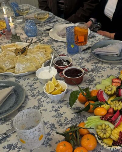 Spring brunch