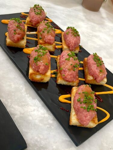 Seafood menu